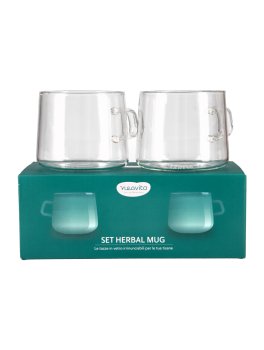 Set 2 Mug in Vetro - 1