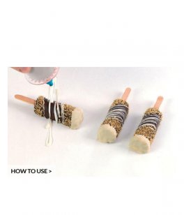 Set 2 Stampi in Silicone per Gelato - 10 Mini Pick - 7