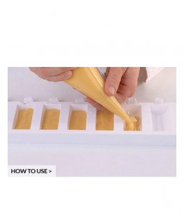 Set 2 Stampi in Silicone per Gelato - 16 Mini Chic - 8