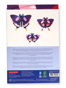 Set 3 Decorazioni da Parete 3D - Swallowtail Butterflies - 6