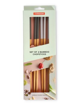 Set 4 Bacchette in Bamboo - 1