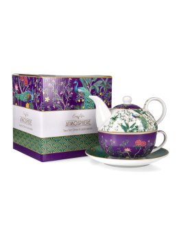 Set Atmosphere 2 in 1 Pavone - Teiera con Tazza in Porcellana - 7