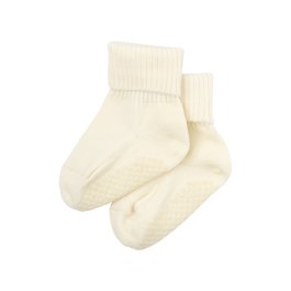 Set Calzini e Ginocchiere in Lana Merino Ecru - 6/12m - 2