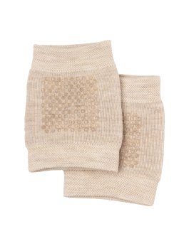 Set Calzini e Ginocchiere in Lana Merino Sand Melange - 6/12m - 3