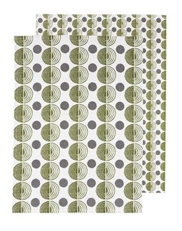 Set di 2 Strofinacci da Cucina in Cotone Bio - 4