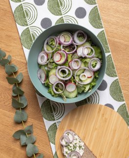 Set di 2 Strofinacci da Cucina in Cotone Bio - 5