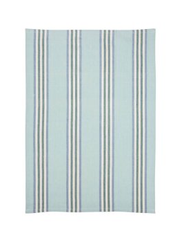 Set di 2 Strofinacci da Cucina in Cotone Bio - Righe Blu - 3