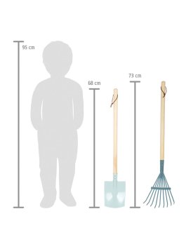 Set di 4 Attrezzi da Giardino per Bambini - 6