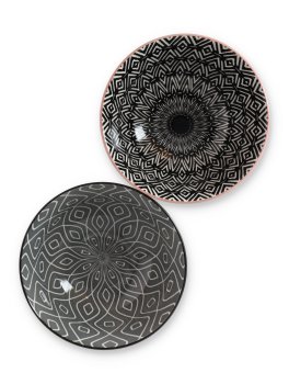 Set di 4 Ciotole in Gress Smaltato "Tinta Unita" - 3