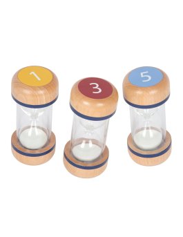 Set di Clessidre in Legno "Educate" - 1