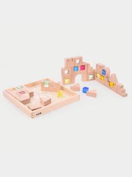 Set di Costruzioni in Legno Gem Blocks - 4