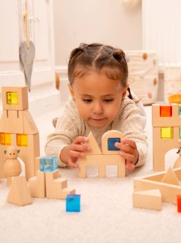 Set di Costruzioni in Legno Gem Blocks - 5