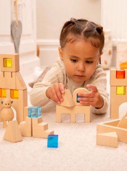 Set di Costruzioni in Legno Gem Blocks - 7