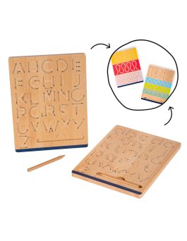 Set di Lavagne in Legno per la Prescrittura "Educate" - 2