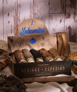 Set di Smudge con Resine e Spezie - Sahumitos Surtidos - 6