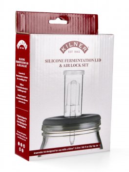 Set Fermentazione Kilner® - Coperchio in Silicone per Vasetti Kilner® 3 l - 4