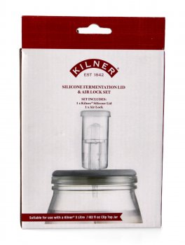 Set Fermentazione Kilner® - Coperchio in Silicone per Vasetti Kilner® 3 l - 5