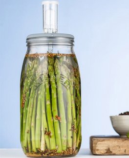 Set Fermentazione Kilner® - Coperchio in Silicone per Vasetti Kilner® 3 l - 6