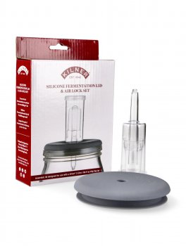 Set Fermentazione Kilner® - Coperchio in Silicone per Vasetti Kilner® 3 l - 1