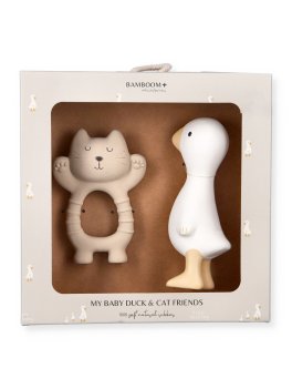 Set in Gomma Naturale Gatto e Papera - 2