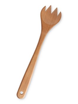 Set per Insalata in Legno di Ciliegio - 3
