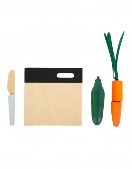 Set Pranzo da Tagliare in Legno - 8