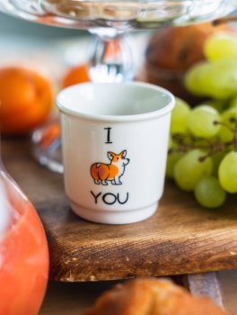 Set Tazzine da Caffè in Ceramica - 5