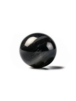 Sfera di Shungite Lucida senza Supporto - 1