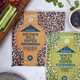 Sfoglie di Riso Integrale - Brown Rice Paper - 3