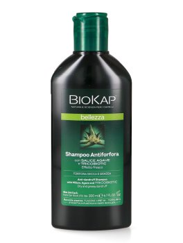 Shampoo Antiforfora con Salice, Agave e Tricobiotic - BioKap Bellezza - 1