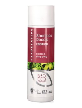 Shampoo Doccia Esotico Canapa e Ylang Ylang - 1