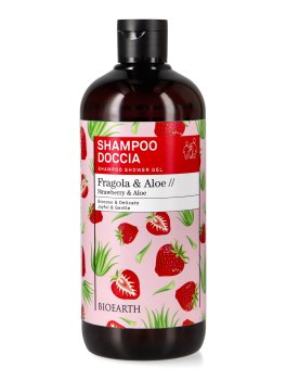 Shampoo Doccia - Fragola e Aloe - 1
