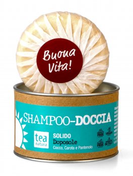 Shampoo Doccia Solido Doposole - 2