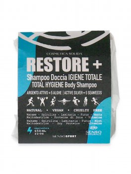 Shampoo Doccia Solido Igienizzante - Restore+ - 4
