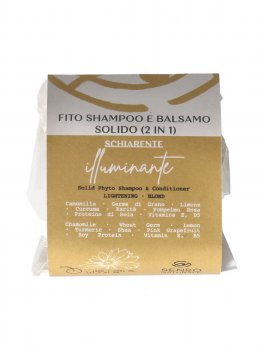 Shampoo e Balsamo Solido 2 in 1 Schiarente e Illuminante - 3