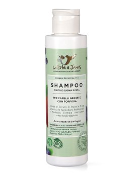 Shampoo Capelli Grassi e Forfora Mirto e Susina Rossa Bio - 1