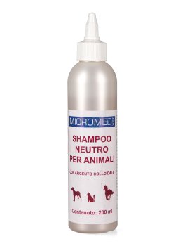 Shampoo Neutro per Animali con Argento Colloidale - 1
