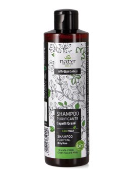Shampoo Purificante Bio - Tè Verde e Mate - 1