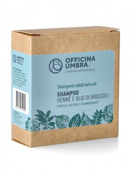 Shampoo Solido Henné e Olio di Broccoli - 1
