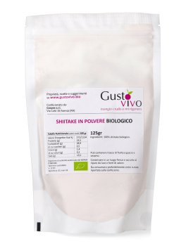 Shiitake in Polvere Biologico - 1