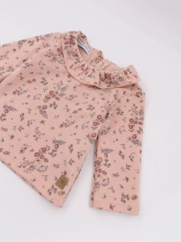 Shirt Bimba con Collo Volant - Sophie - 1