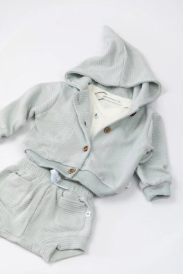Shirt Bimbo Manica Corta Scollo V - Berries - 2