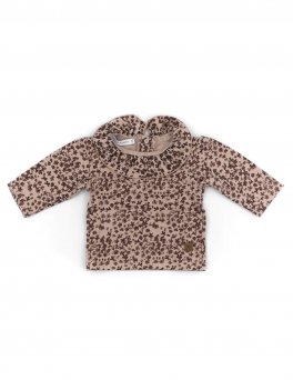 Shirt con Collo Rouche Bimba - Wildflowers - 1