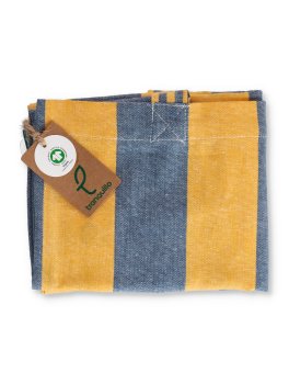 Shopper in Cotone a Righe - 3