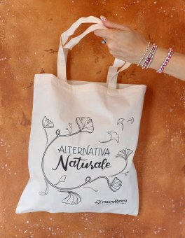 Shopping Bag in Cotone con Ginkgo Biloba - 2