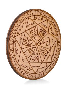 Sigillo 7 Arcangeli - Disco Inciso su Legno - 2