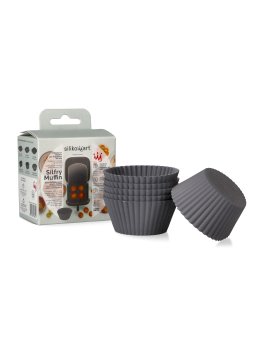 Silfry Muffin - Set 6 Cups in Silicone per Friggere ad Aria - 3