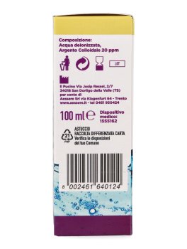 Silver Water - Argento Colloidale 20 ppm - 5