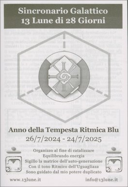 Sincronario Galattico 2024-2025 — Calendario - 5