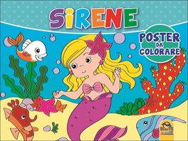 Sirene - Poster da Colorare — Libro - 1